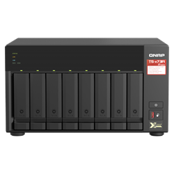 QNAP TS-873A-8G (Ryzen 2,2GHz / 8GB RAM / 8x SATA / 2x M.2 NVMe slot / 2x 2,5GbE / 2x PCIe / 4x USB)