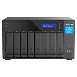 QNAP TVS-h874-i5-32G (6core 4,4GHz, ZFS, 32GB RAM, 8x SATA, 2x M.2 NVMe, 2x PCIe, 2x 2,5GbE, HDMI)