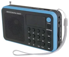 Rádio EMOS 1505W, modrá