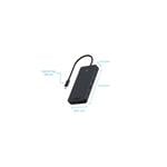 Rapoo UCM-2006 12-in-1 multiportový adaptér USB-C