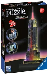 Ravensburger - Empire State Building - noční edice 3D, 216 dílků
