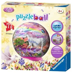 Ravensburger - Jednorožec puzzleball, 72 dílků
