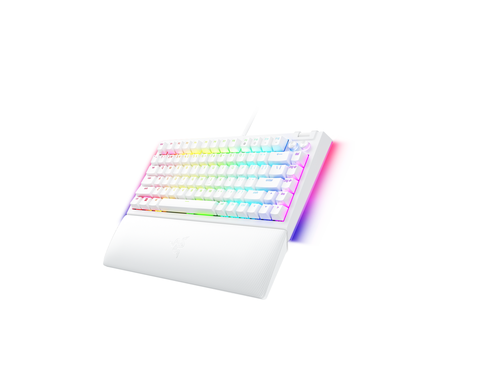 Razer BlackWidow V4 75% White Ed., US