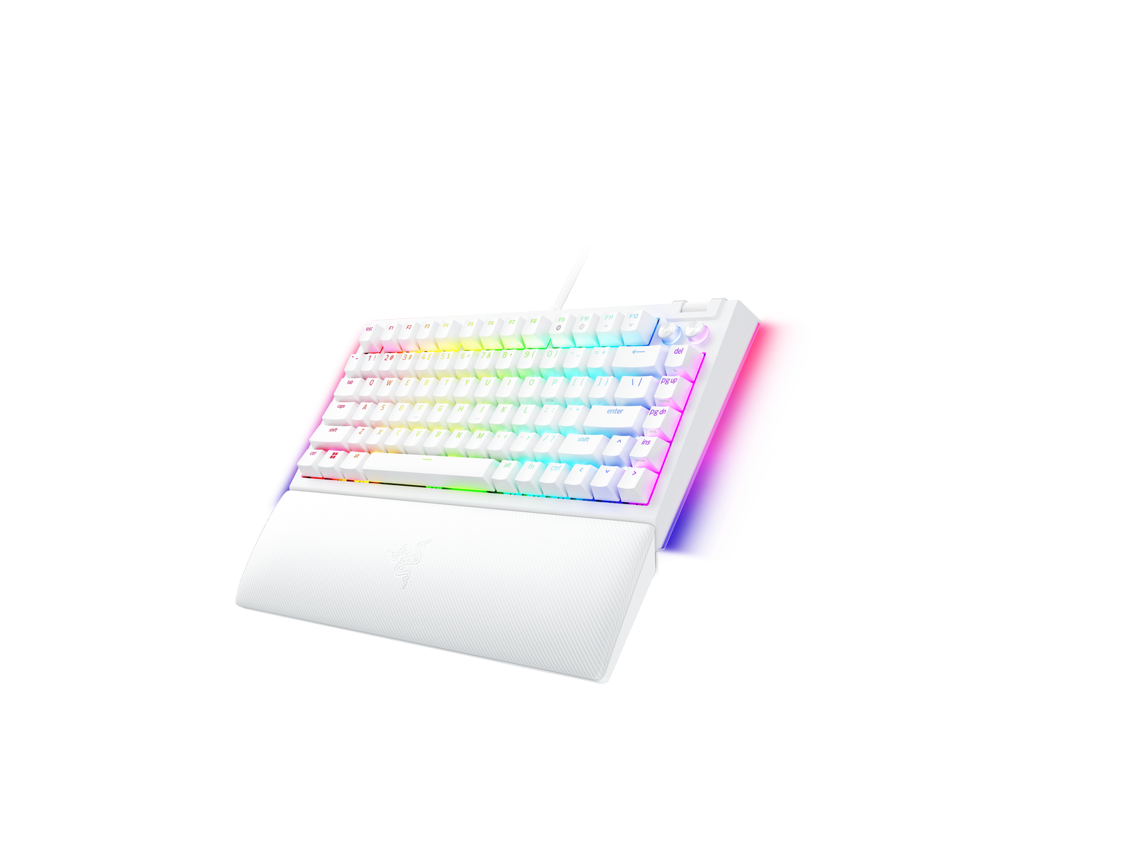 Razer BlackWidow V4 75% White Ed., US