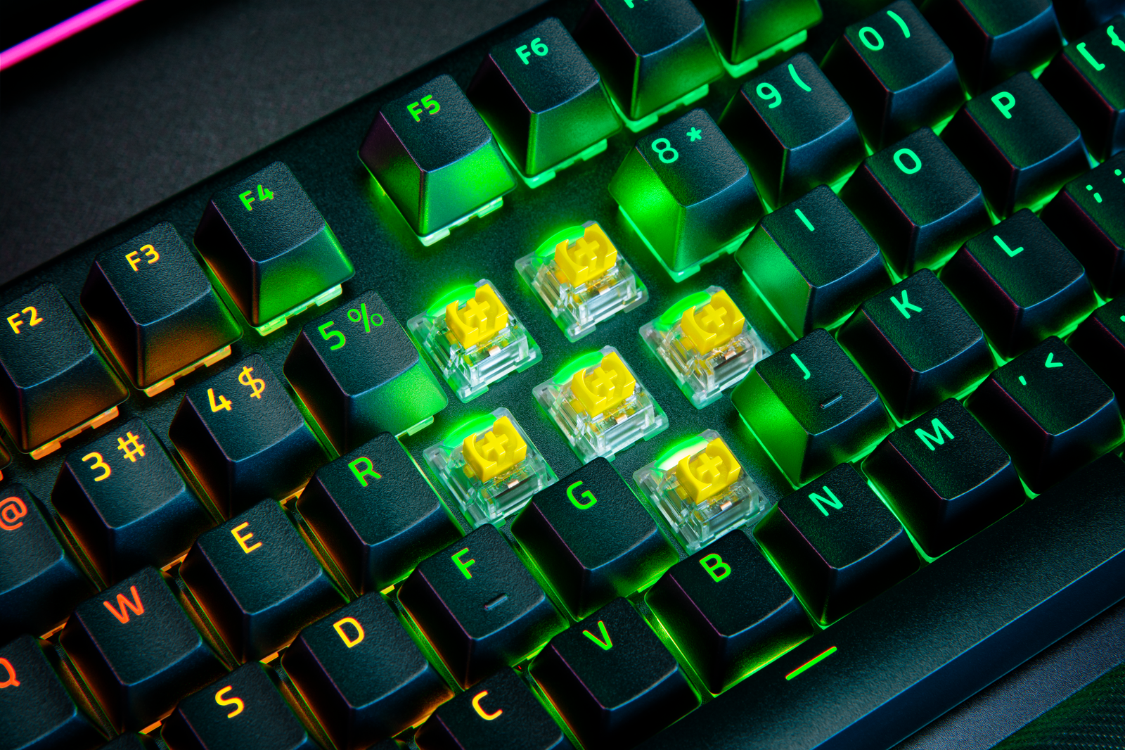 Razer BlackWidow V4 X (Yellow Switch), USA