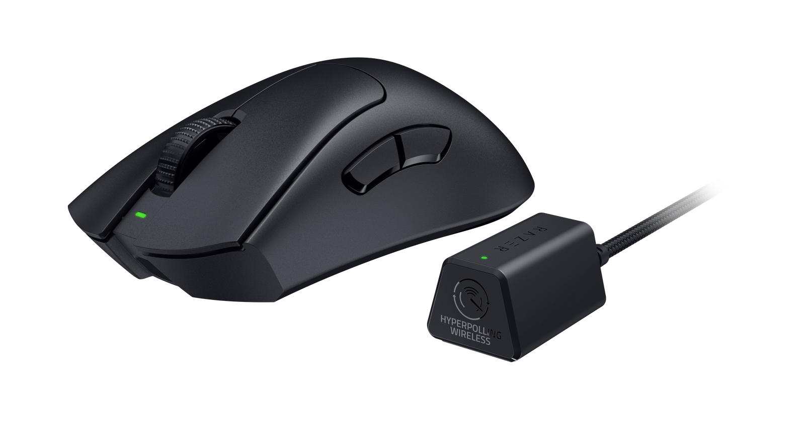 Razer DeathAdder V3 Pro + HyperPolling Wireless Dongle Bundle
