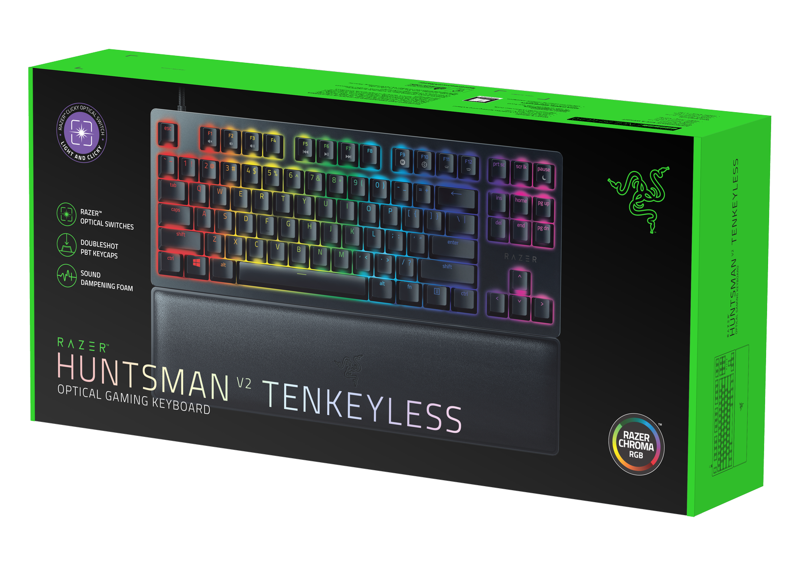 Razer Huntsman V2 Tenkeyless (Purple Switch), US