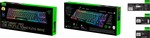 Razer Huntsman V3 Pro s nízkoprofilovou konštrukciou bez numerickej klávesnice, 8 kHz – rozloženie klávesov US
