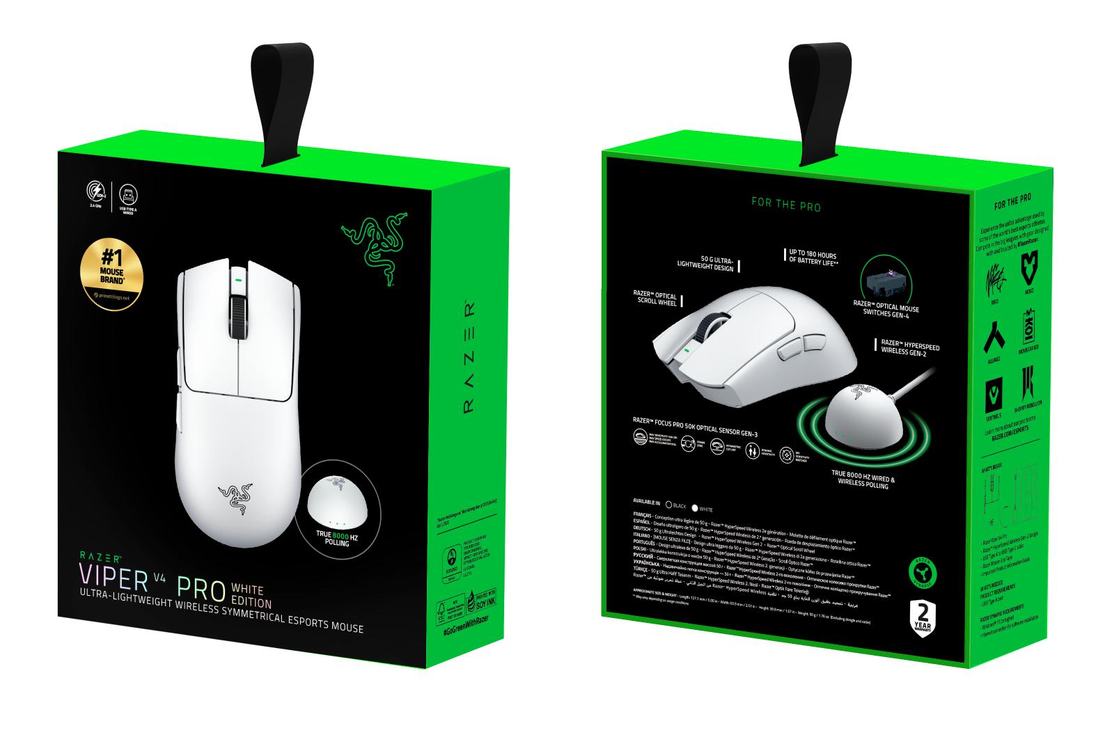 Razer Viper V4 Pro White
