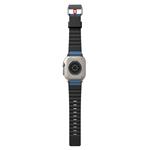 Remienok SKINARMA Spunk pre Apple Watch 49/45/44/42 mm, modrý