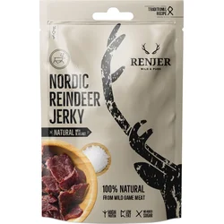 RENJER Traditional Nordic Reindeer (Sobí) Jerky Sea Salt 25g