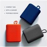 Reproduktor CANYON BSP-4, BT V5.0, BLUETRUM AB5365A, 5W, 1200mAh, USB-C, microSD, červený