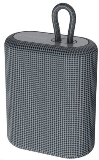 Reproduktor CANYON BSP-4, BT V5.0, BLUETRUM AB5365A, 5W, 1200mAh, USB-C, microSD, sivý