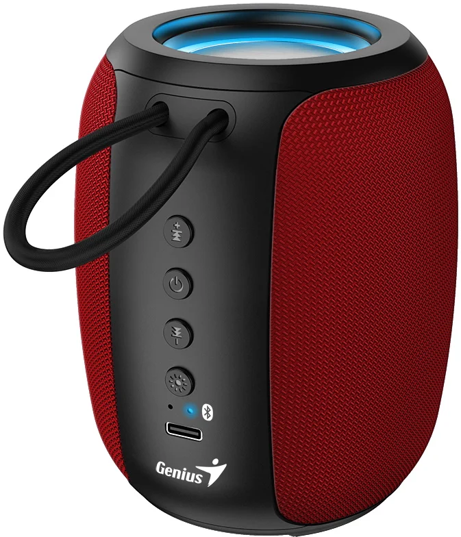 Reproduktor Genius SP-915BT, 5 W, červený