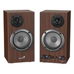 Reproduktory Genius SP-HF 500B, drevené