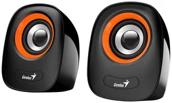 Reproduktory Genius SP-Q160, čierno-oranžové