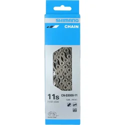 Řetěz SHIMANO MTB/Sil/E-bike CN-E8000 - 11 rychlostí - 126  článků + rychlospojka