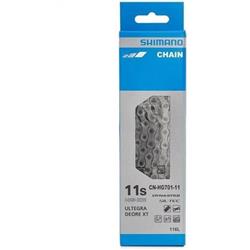 Řetěz SHIMANO MTB/Sil/E-bike CN-HG701 - 11 rychlostí - 116 článků + rychlospojka 