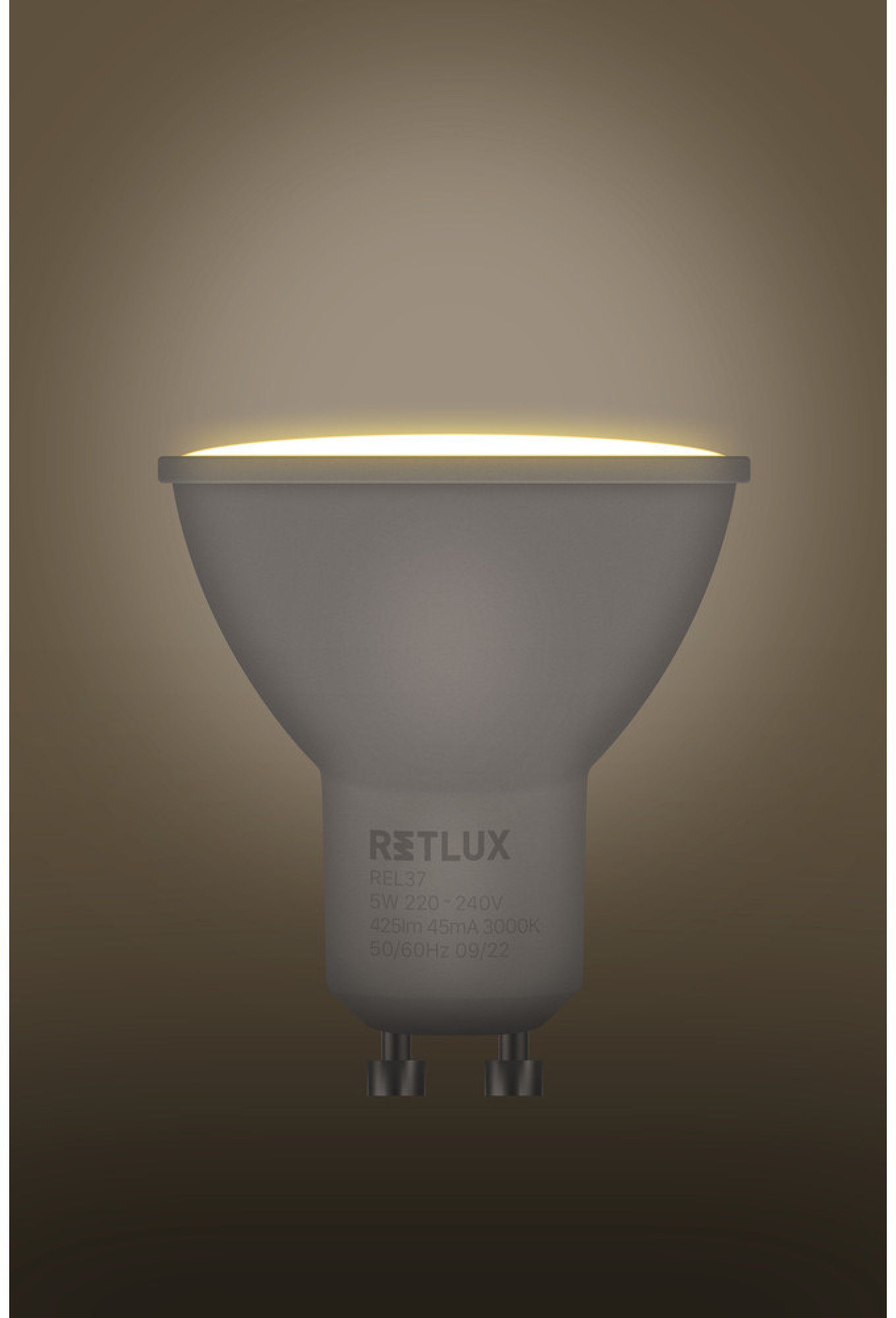 Retlux REL 37 GU10 LED žárovka 4x5W