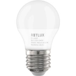 Retlux RLL 440 G45 E27 LED žárovka Mini Globe 6W  