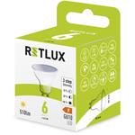 Retlux RLL 447 GU10 LED žiarovka stmievateľná DIMM 6W
