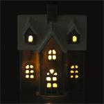 RETLUX RXL 501 Šedý porcelánový domek 1 LED WW 