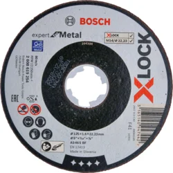Rezací kotúč Bosch X-LOCK 125 mm (2.608.619.254)