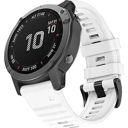 RhinoTech remienok pre Garmin QuickFit silikónový outdoorový 26mm biely