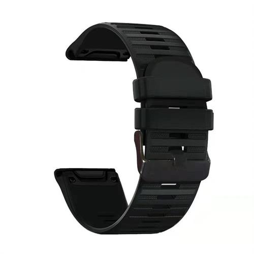 RhinoTech remienok pre Garmin QuickFit športový silikónový 22mm čierny