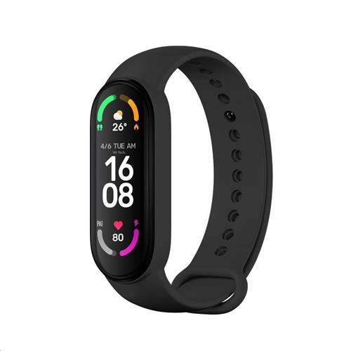 RhinoTech remienok pre Xiaomi Mi Band 6, čierna RTACC054