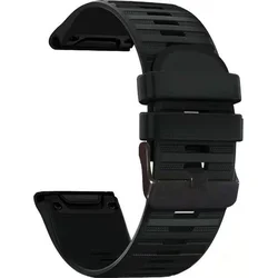 RhinoTech řemínek pro Garmin QuickFit sportovní silikonový 22mm černý