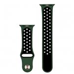 RhinoTech športový remienok pre Apple Watch 42/ 42 44mm Olivovo-čierna RTACC197