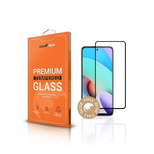 RhinoTech Tvrzené ochranné 2.5D sklo pro Xiaomi Poco M4 5G (Full Glue)