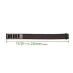 RhinoTech univerzální nylonový řemínek Quick Release 20mm černý