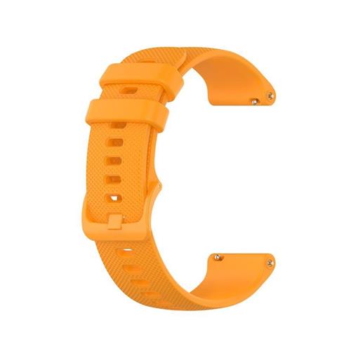 RhinoTech univerzální silikonový řemínek Quick Release 18mm, oranžová