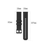 RhinoTech univerzální silikonový řemínek Quick Release 18mm, tmavě modrá