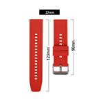 RhinoTech univerzální silikonový řemínek Quick Release 22mm šedý