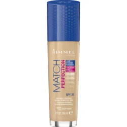 Rimmel London Match Perfection 30 ml - 102 Light Nude