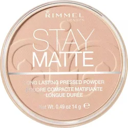 Rimmel London Stay Matte Pressed Powder 14g - 003 Peach Glow 3607345064529