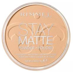 Rimmel London Stay Matte Pressed Powder 14g - 006 Warm Beige