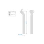 Ritchey Comp 2-Bolt seatpost 30,9x400mm