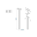 Ritchey WCS Zero seatpost 27,2x400mm 20059963