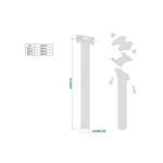 Ritchey WCS Zero seatpost 27,2x400mm