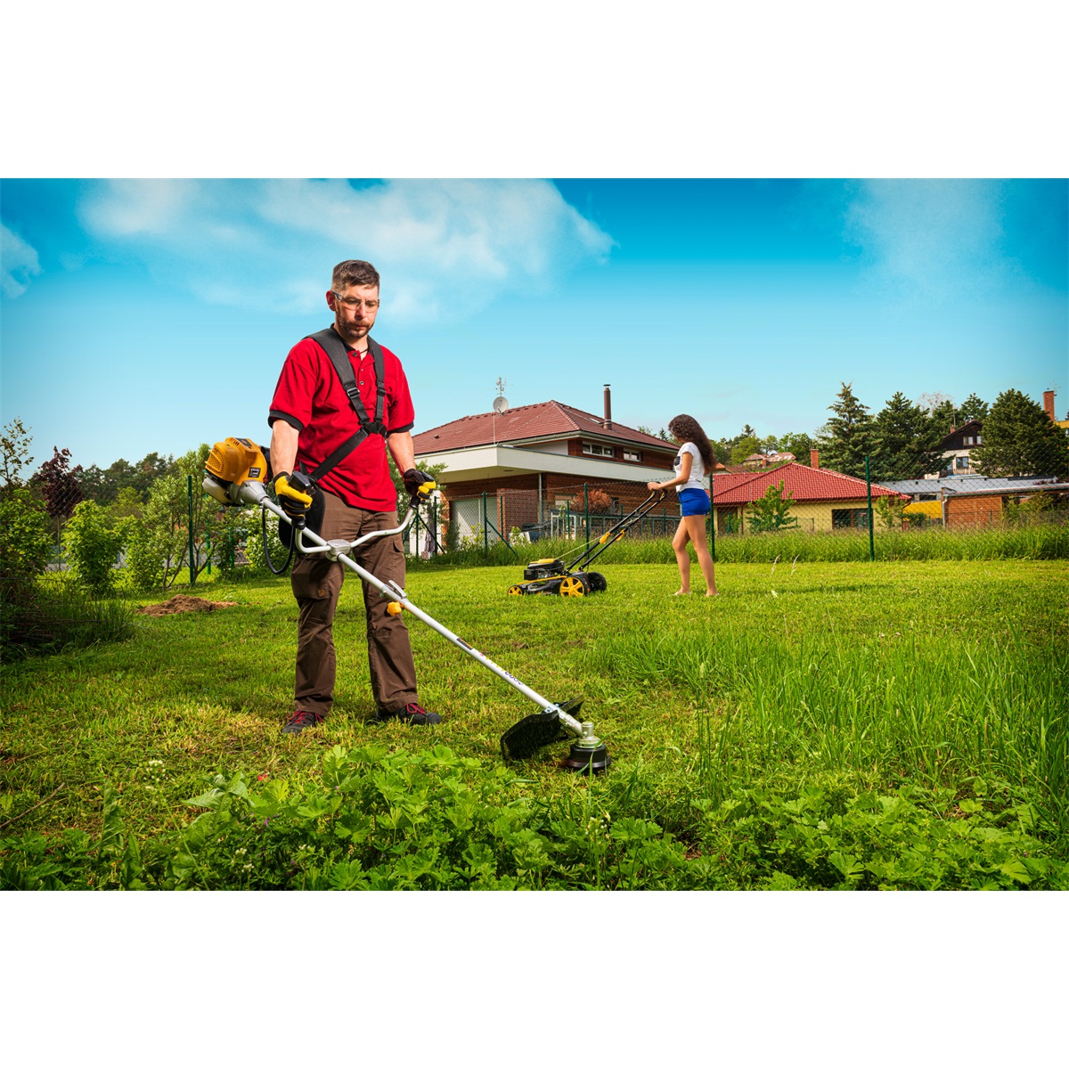 Riwall PRO Křovinořez benzínový RPB 360 4T