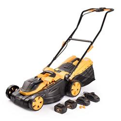 Riwall PRO Rotační sekačka akumulátorová bez pojezdu RALM 3820 SET