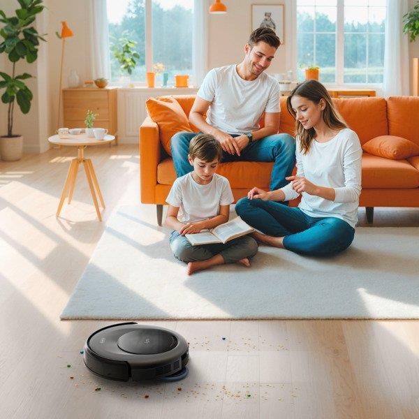 Robotický vysávač Anker eufy Omni C20 7000Pa čierny