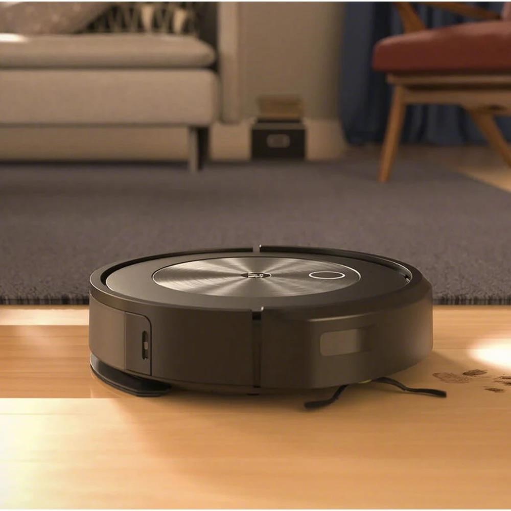 Robotický vysávač iRobot Roomba Combo j5 s mopom, navigácia vSLAM, filter AeroForce, aplikácia iRobot Home, čierny