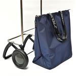 Rolser Mini Bag MF 2 Logická nákupná taška na kolieskach, tmavomodrá