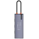 Rozbočovač ColorWay 6v1 USB/ 1x USB-C/ 1x RJ45/ 4x USB-A