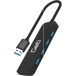 Rozbočovač USB Geti GUH4A 4x USB-A 3.0